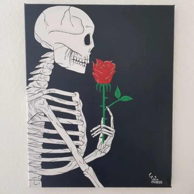 "Time and Space" - 50 x 40cm