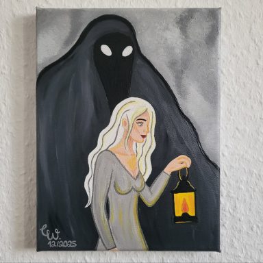 "Winterflame" - 24 x 18cm